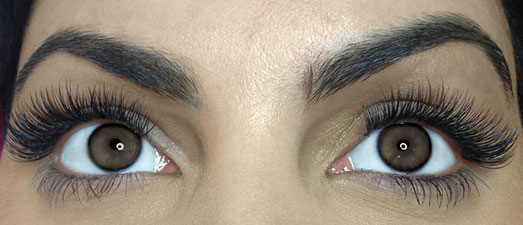 natural eyelash extension style